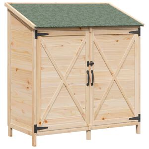 vidaXL Zahradn&iacute; shed Př&iacute;rodn&iacute; 106 x 56 x 113,5 cm