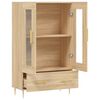 vidaXL Skříň highboard dub sonoma 69,5 x 31 x 115 cm kompozitní dřevo