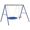 vidaXL Zahradn&iacute; houpac&iacute; set s houpačkou a tal&iacute;řovou houpačkou