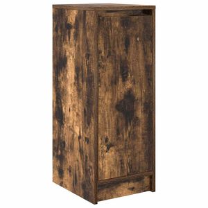 vidaXL Botn&iacute;k kouřov&yacute; dub 29,5x34x76 cm kompozitn&iacute; dřevo