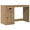 vidaXL Stůl Artisanov&yacute; dub kompozitn&iacute; dřevo 50 x 115 x 75 cm
