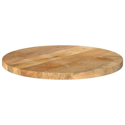 vidaXL Stolní deska Ø 50 x 2,5 cm kulatá masivní mangovníkové dřevo