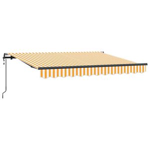 vidaXL Budsorovateln&eacute; zastře&scaron;en&iacute; Žlut&aacute; 300 x 200 cm textil