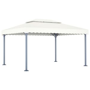 vidaXL Alt&aacute;n 400 x 300 cm kr&eacute;mov&yacute; hlin&iacute;k