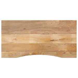 vidaXL Stoln&iacute; deska s v&yacute;řezem 120x50x2,5 cm masivn&iacute; hrub&yacute; mangovn&iacute;k