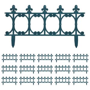 vidaXL Travn&iacute; lemy 16 ks zelen&eacute; 10 m PP