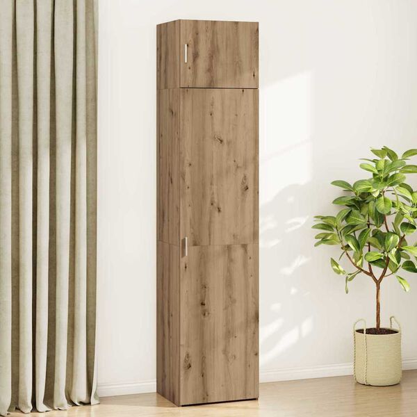 vidaXL Serv&iacute;rovac&iacute; skř&iacute;ň 3 pcs Artisanov&yacute; dub