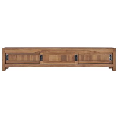vidaXL TV stolek 150 x 30 x 30 cm masivní teakové dřevo