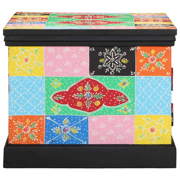 vidaXL Konferenční stolek Multicolour 90x50x40 cm Masivní dřevo Mango