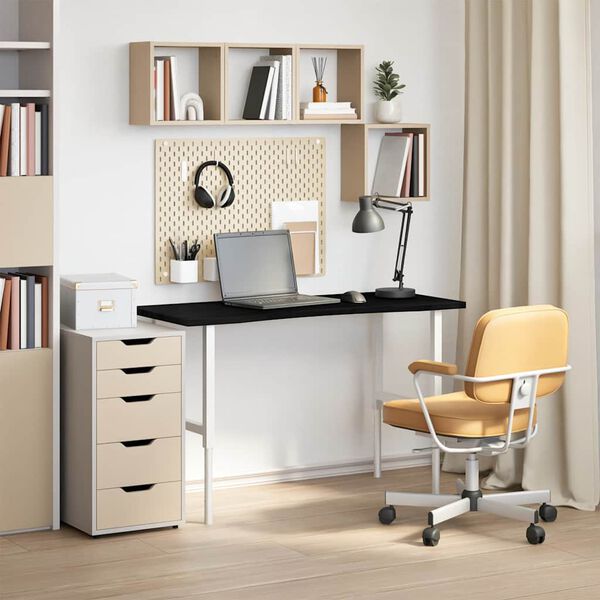 vidaXL Stoln&iacute; deska světle hněd&aacute; 120x50x2,5 cm dub obd&eacute;ln&iacute;kov&yacute;