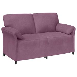 vidaXL Sofa pro dvě osoby Fialov&aacute; 158 x 83 x 95 cm Samet