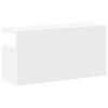 vidaXL N&aacute;stěnn&aacute; skř&iacute;ňka 60 x 20 x 30 cm b&iacute;l&aacute; kompozitn&iacute; dřevo