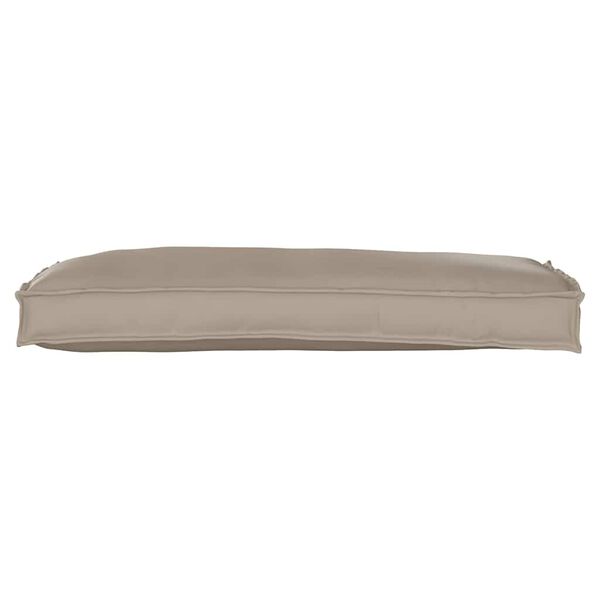 vidaXL Pol&scaron;t&aacute;ř Taupe 100 x 40 x 8 cm Oxford l&aacute;tka