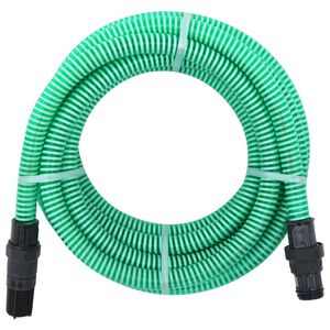 vidaXL Sac&iacute; hadice s PVC konektory zelen&aacute; 1" 7 m PVC
