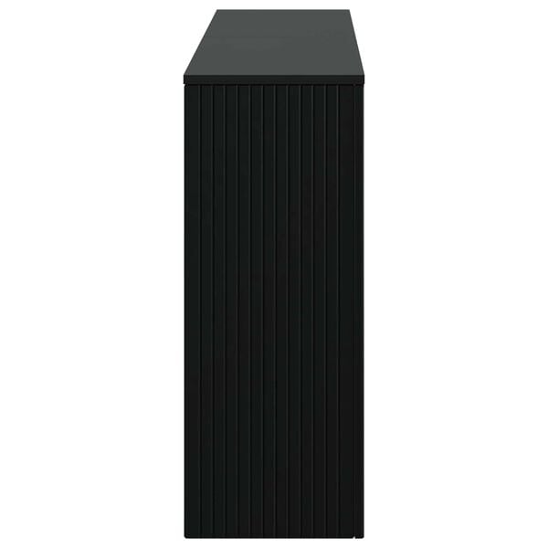 vidaXL Konzolov&yacute; stolek Čern&yacute; 155 x 29 x 74 cm Dřevěn&yacute; materi&aacute;l