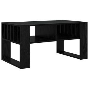 vidaXL Konferenčn&iacute; stolek Čern&yacute; dub 92 x 49,5 x 45 cm Kompozitn&iacute; dřevo