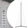 vidaXL LED v&aacute;nočn&iacute; stromek 339 studen&yacute;ch b&iacute;l&yacute;ch LED 182 cm