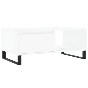 vidaXL Konferenčn&iacute; stolek b&iacute;l&yacute; 90 x 50 x 36,5 cm kompozitn&iacute; dřevo