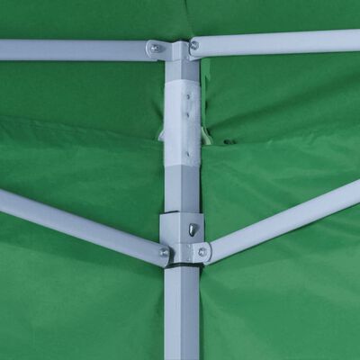 vidaXL Zelený rozkládací party stan 3 x 3 m se 4 stěnami