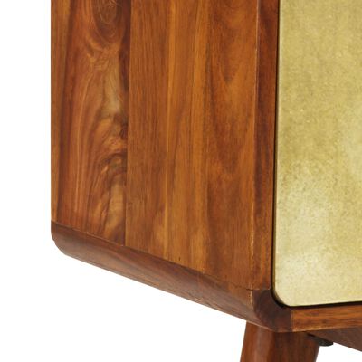 vidaXL TV stolek 120 x 30 x 45 cm masivní sheeshamové dřevo