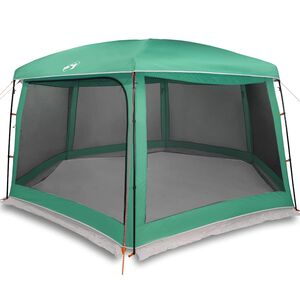 vidaXL Baz&eacute;nov&yacute; stan s odn&iacute;mateln&yacute;m poklopem&S&iacute;ťovan&eacute; stěny Sea Green
