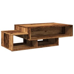 vidaXL Konferenčn&iacute; stolek old wood 105 x 55 x 32 cm kompozitn&iacute; dřevo