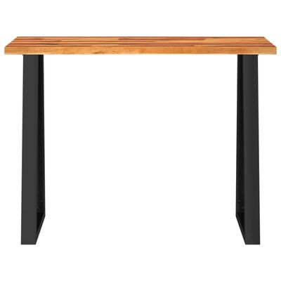 vidaXL Konzolový stůl s živou hranou 110 x 35 x 80 cm masivní akácie
