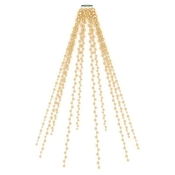 vidaXL Světeln&aacute; s&iacute;ť na v&aacute;nočn&iacute; stromek s 500 LED diodami 500 cm