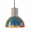 vidaXL Industri&aacute;ln&iacute; z&aacute;věsn&aacute; lampa 25 W v&iacute;cebarevn&aacute; kulat&aacute; 28,5 cm E27