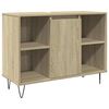 vidaXL Koupelnov&aacute; skř&iacute;ňka dub sonoma 80 x 33 x 60 cm kompozitn&iacute; dřevo