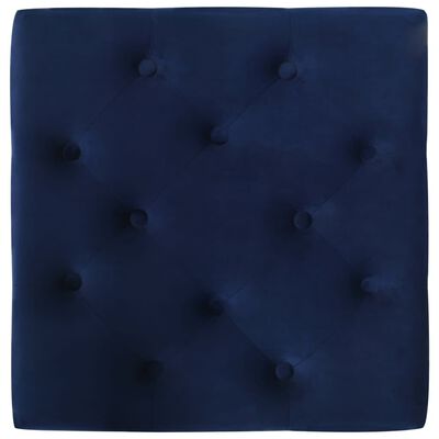 vidaXL Stolička námořnická modrá 60 x 60 x 36 cm samet