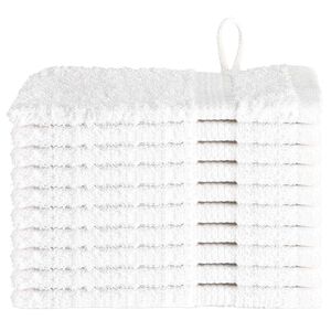 vidaXL Uter&aacute;k pro hosty SOLUND 10 ks B&iacute;l&aacute; 15 x 21 cm 550 gsm