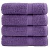 vidaXL Premium ručn&iacute;ky SOLUND 4 ks fialov&eacute; 70 x 140 cm 600 g/m&sup2;