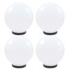 vidaXL Kulovit&eacute; LED lampy 4 ks koule 25 cm PMMA