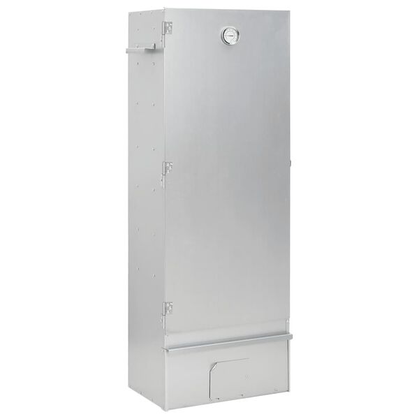 vidaXL Grilovac&iacute; trouba / ud&iacute;rna s gener&aacute;torem kouře pozinkovan&aacute; ocel