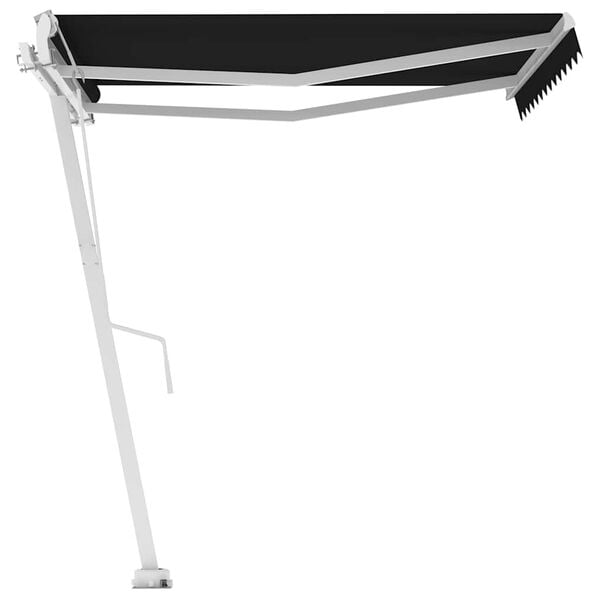 vidaXL Volně stoj&iacute;c&iacute; automatick&aacute; mark&yacute;za 350 x 250 cm antracitov&aacute;