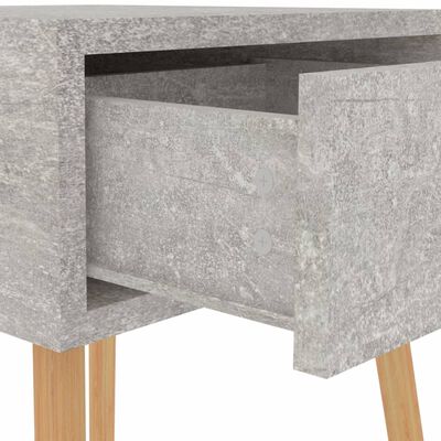 vidaXL Noční stolky 2 ks betonově šedé 40 x 40 x 56 cm dřevotříska