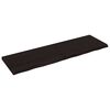 vidaXL Koupelnov&aacute; deska tmavě hněd&aacute; 200x60x(2-6) cm o&scaron;etřen&yacute; masiv