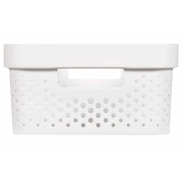 Curver &Uacute;ložn&eacute; boxy s v&iacute;kem Infinity 4 ks 11 l + 17 l b&iacute;l&eacute;