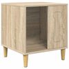 vidaXL Ps&iacute; dům Dub sonoma 44 x 42 x 49 cm Kompozitn&iacute; dřevo