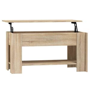 vidaXL Konferenčn&iacute; stolek dub sonoma 101 x 49 x 52 cm kompozitn&iacute; dřevo