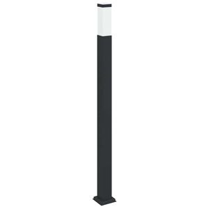 vidaXL Sloupkov&eacute; sv&iacute;tidlo 110 cm čern&eacute; IP44