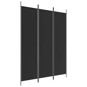 vidaXL 3d&iacute;ln&yacute; parav&aacute;n b&iacute;l&yacute; 150x200 cm textil