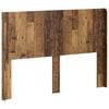 vidaXL Čelo postele Star&eacute; dřevo Kompozitn&iacute; dřevo