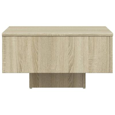 vidaXL Konferenční stolek dub sonoma 60 x 60 x 31,5 cm dřevotříska