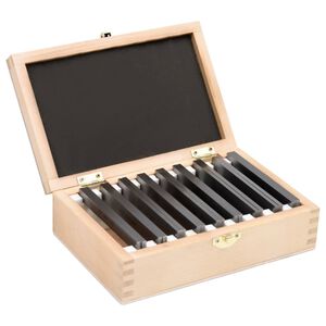 vidaXL Paraleln&iacute; podložky 100 mm 18 ks 10&ndash;42 mm