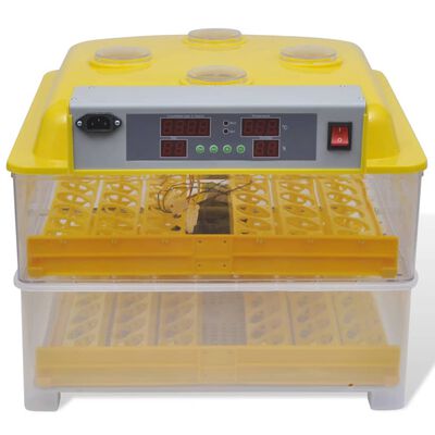 Automatický inkubátor pro 96 slepičích vajec
