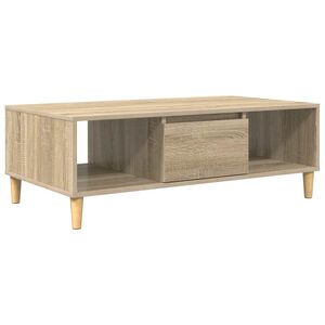 vidaXL Konferenčn&iacute; stolek Sonoma dub 102 x 55 x 35 cm Kompozitn&iacute; dřevo