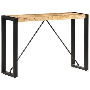 vidaXL Konzolov&yacute; stolek 110 x 35 x 76 cm masivn&iacute; mangovn&iacute;kov&eacute; dřevo