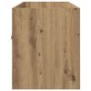 vidaXL Skř&iacute;ňka pod umyvadlo se dveřmi Artisanov&yacute; dub kompozitn&iacute; dřevo